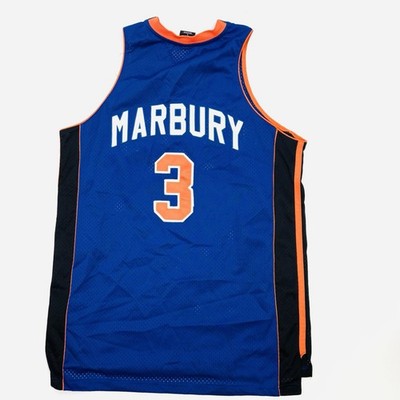 Vintage Starbury Basketball Jersey Mens Large Blue Stephon Marbury