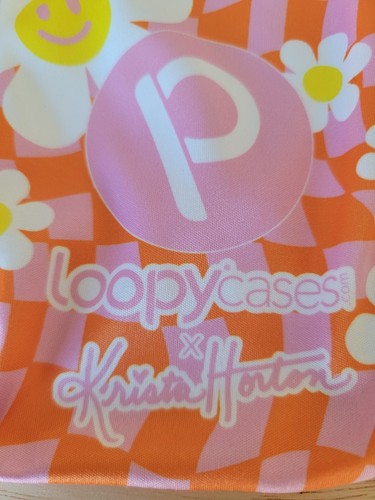 Loopy Cases iPhone 14 Pro Case Krista Horton Checkered Daisy Case Rare - Photo 4 sur 4