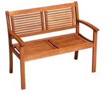 MX Gartenbank Cordoba 2-sitzig Parkbank Holzbank Sitzbank Gartenmöbel Balkon