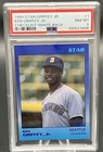Ken Griffey Jr. 🔥 1989 Star - Checklist White Back #1 *PSA 8*