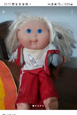Mattel Cabbage Patch Puppe Kid Blond 90er Jahre 