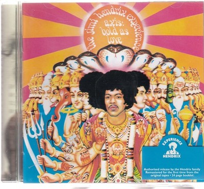 Jimi Hendrix Experience 7 Axis (Bold as Love) [CD Remastered]   (NEU)