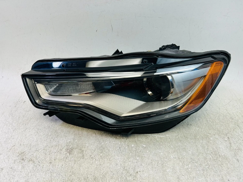 Faro izquierdo xenón HID lado del conductor Audi A6 S6 2012 2013 2014 2015 OEM Foto 3 de 4