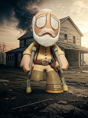 The Walking Dead - Hershel Greene Mini Vinyl Figure