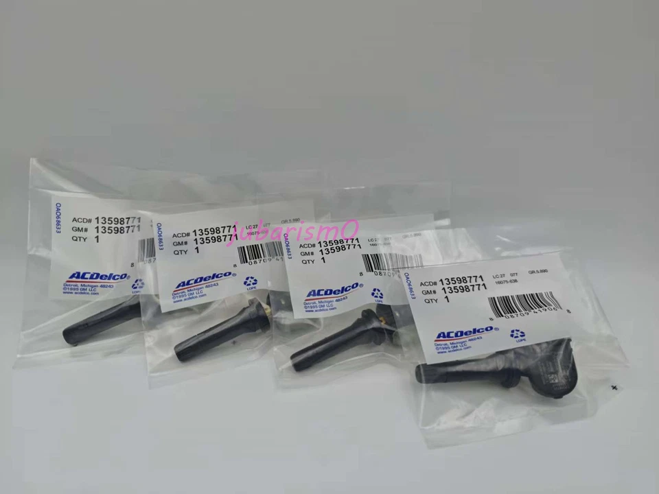Комплект из 4 оригинальных датчиков давления в шинах 13598771 TPMS для Buick Chevrolet Cadillac - Изображение 4 из 4