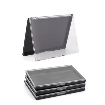 Magnetic Makeup Palette Empty with Clear Top, 3Pack Empty Eyeshadow Pan Dispe...