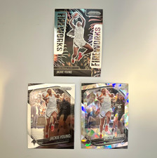 Panini WNBA Prizm 2025 Jackie Young Las Vegas Aces Fireworks #4 & #23 Lot 3