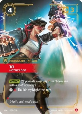 Riftbound Vi (30/286) Unleashed NM FOIL