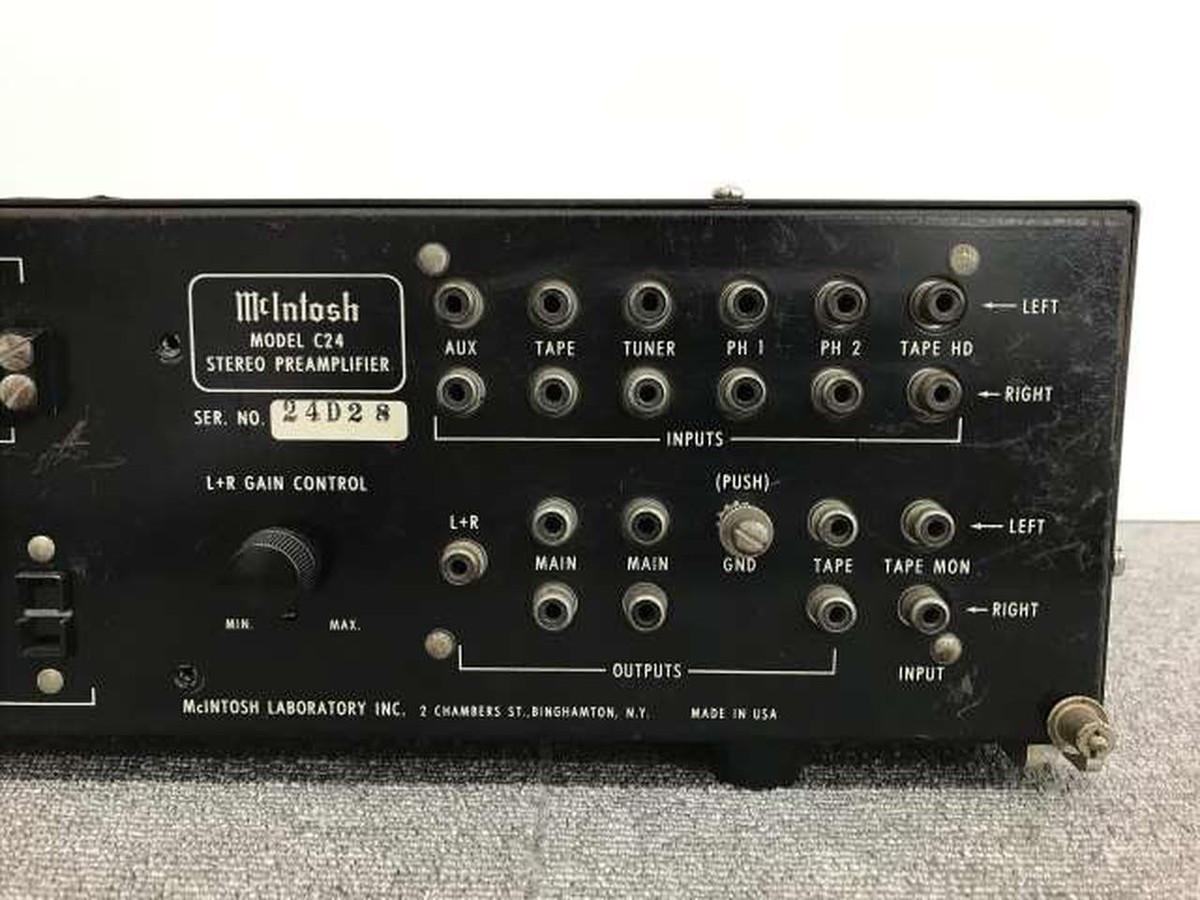 Mcintosh C24 Control Amplifier Used Tested From Japan | eBay