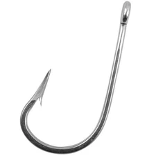 Southern Tuna Saltwater Fishing Hooks, 15pcs Stainless Steel Big Game Trollin...