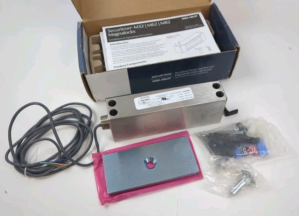 Securitron Assa Abloy M62GBD Electromagnetic Lock  M62 1200lb Direct Mounted NEW - Image 2 of 4