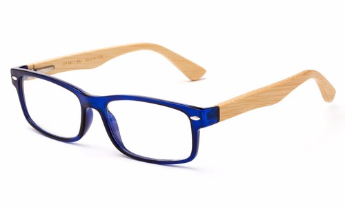 Gafas clásicas retro transparentes con marco cuadrado de color liso sin logotipo - Imagen 8 de 13
