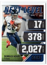 2021 Score DERRICK HENRY NEXT LEVEL STATS Tennessee Titans