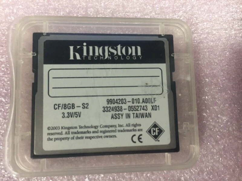 Kingston Elite Pro 8GB 133x - CompactFlash I Card - CF/8GB-S2 - Image 2 of 2