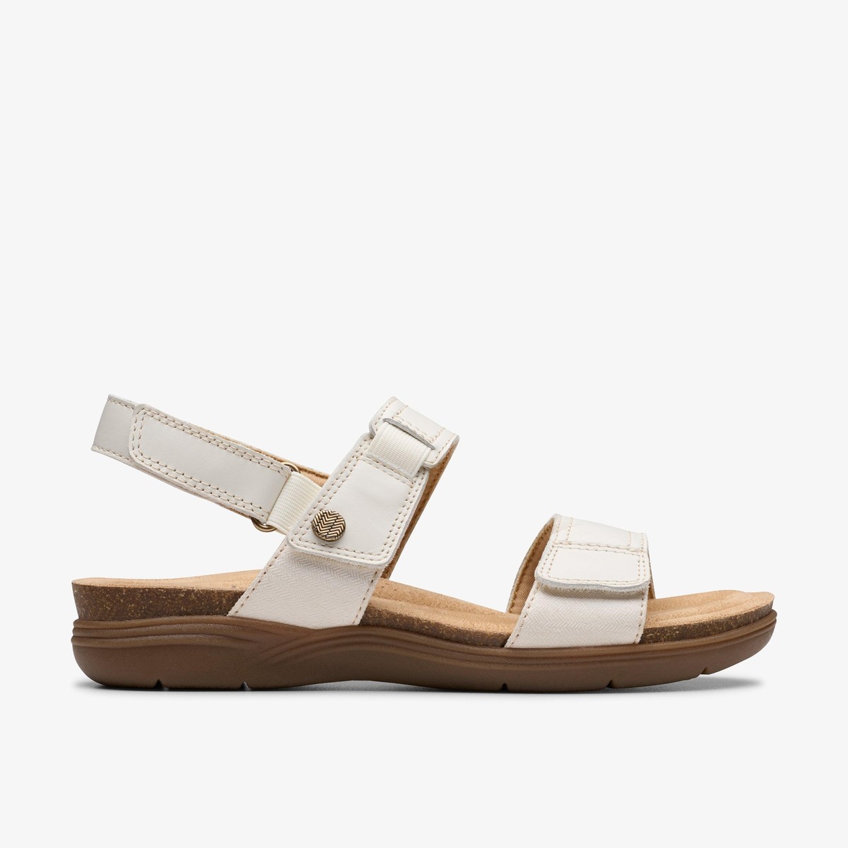 Clarks Women's April Clover Off White Combi 26181548 | eBay