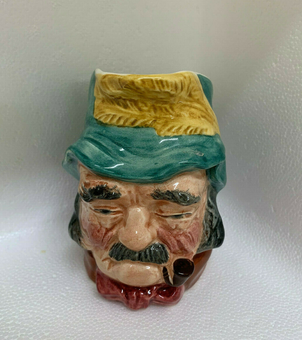 Staffordshire Character Toby Jug "Gaffer" Hand Painted made in England eBay