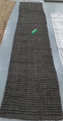 BROWN 2'-6'' x 12'-0'' Broken Thread Rug, Reduced Price 1172759922 NF447D-212