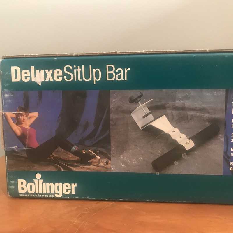 Bollinger Deluxe Adjustable Doorway Sit-Up Bar Great for at-Home Vintage