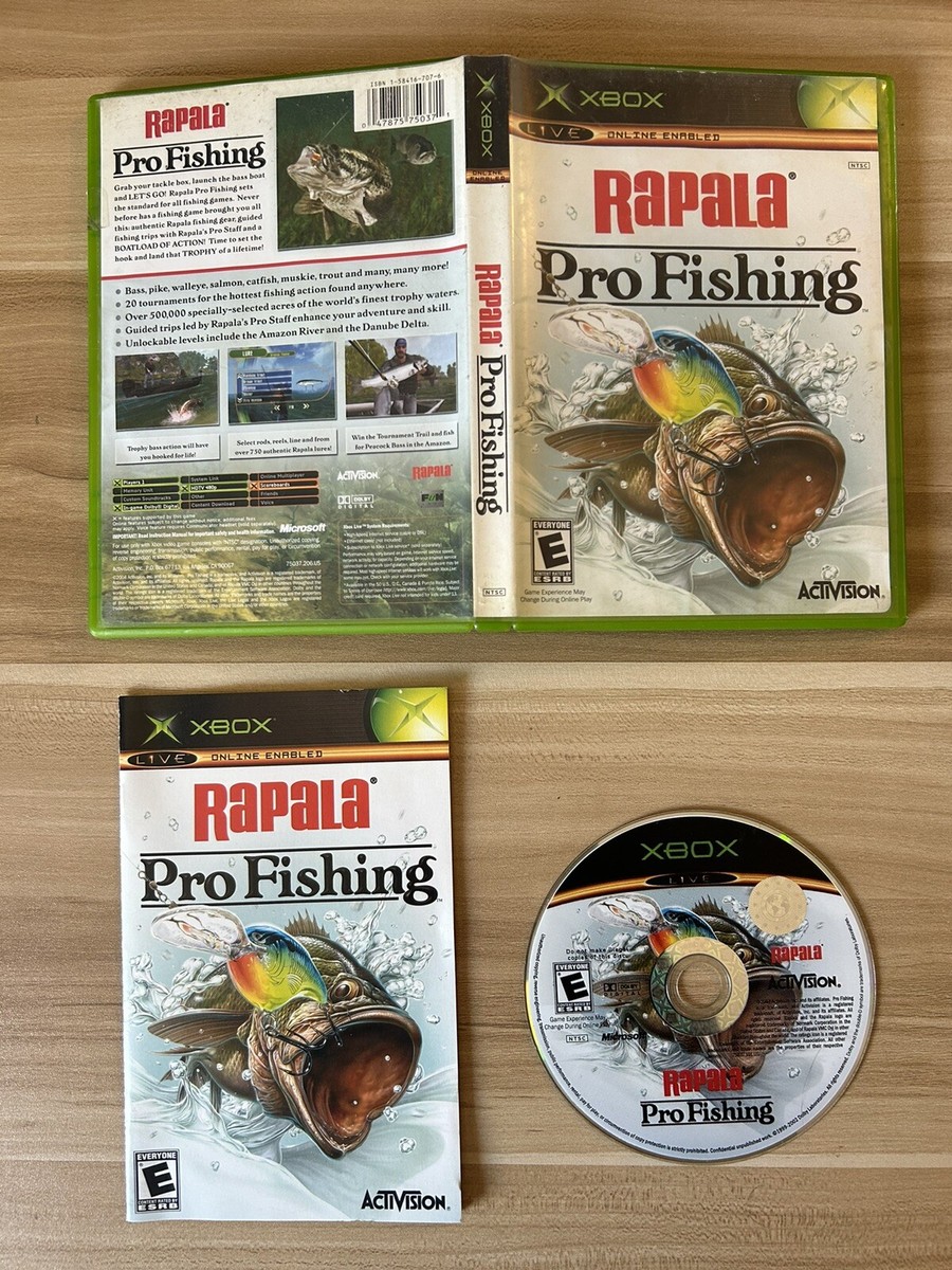 XBOX360ソフト　Rapala 釣りゲームセット Amazon.com: Rapala for Kinect - Xbox 360 : Activision Inc: Video Games