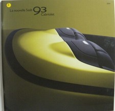 Brochure SAAB 93 Cabriolet de