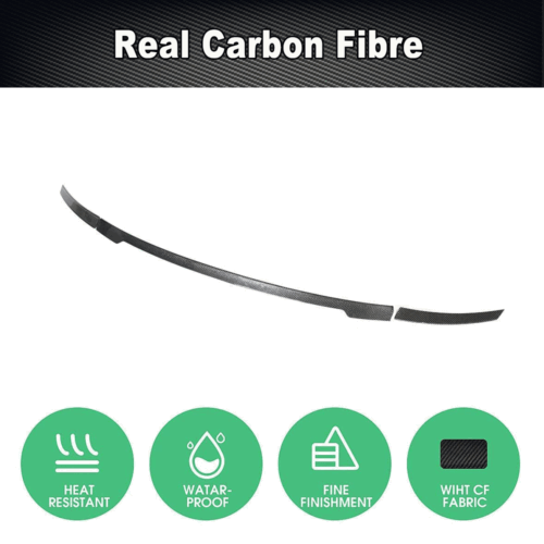 Alerón trasero de carbono alerón borde de demolición ala labio para AUDI R8 Coupe 2015-2021 - Imagen 6 de 12