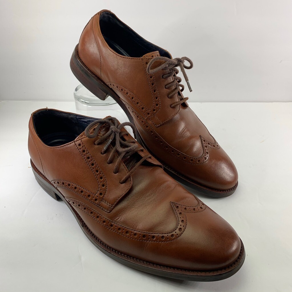 BRAND NEW Cole Haan C25458 Men\'s Watson Wingtip Oxford British Tan Size 10 M Cole Haan Men main image 3