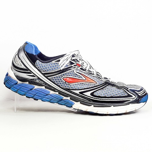 Brooks Ghost 5 Uomo Grigio e Blu Atletico Scarpe Da Corsa Misura 10.5 | eBay