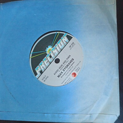 45 Rpm '7 Max Bygraves Every Now And Then 7p 210 Vinyl Record
