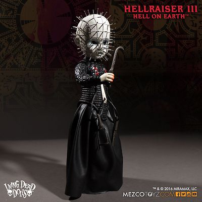  LDD HELLRAISER III PINHEAD DOLL Figur   Hot T. ca. 25cm hoch Mezco Toys 
