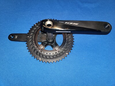 Shimano 105 FC-R7000 Crankset, Black, 175mm, 52-36 tooth Shimano 105 FC-R7000 Crankset, Black, 175mm, 52-36 tooth