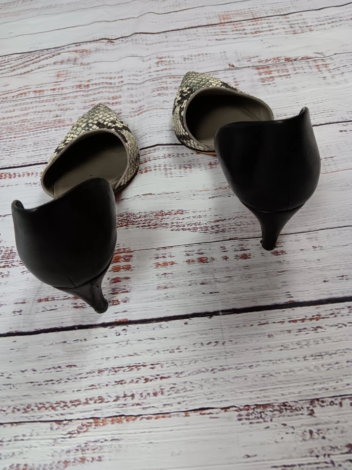 Zapatos para mujer VINCE AURELIAN D’OSRAY 7 1/5 estampado animal Vero Cuolo punta en punta Foto 2 de 4