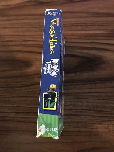 VeggieTales - Larryboy the Rumor Weed (VHS, 2000) lime green rare - Picture 6 of 9