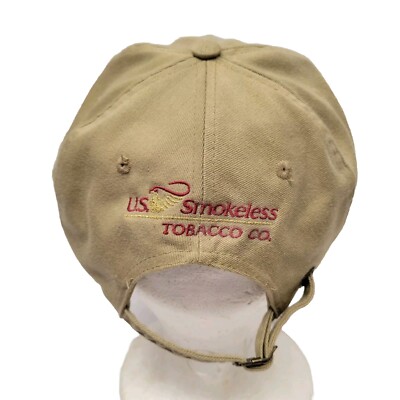 tobacco saddle hat co US Smokeless Tobacco Co Western Legends Tour Rodeo Distressed Cap Hat  StrapBack