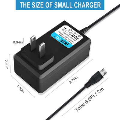 Adattatore 5V 2A MICRO 5pin Caricabatterie Da Parete Cc Per - Foto 10
