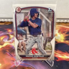 2023 Bowman Draft - #BD-3 Bowman 1st Nazzan Zanetello Boston Red Sox