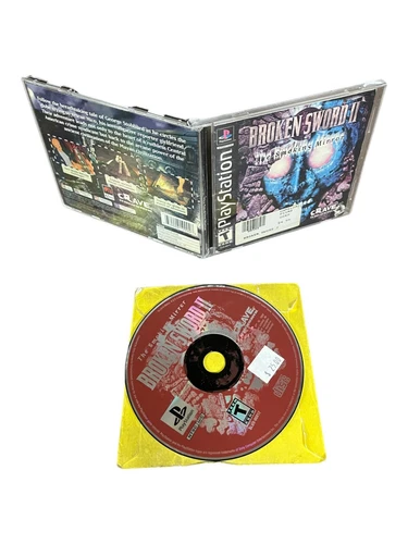 Sony PlayStation 1 PS1 CIB Complete Broken Sword II: The Smoking Mirror 1998