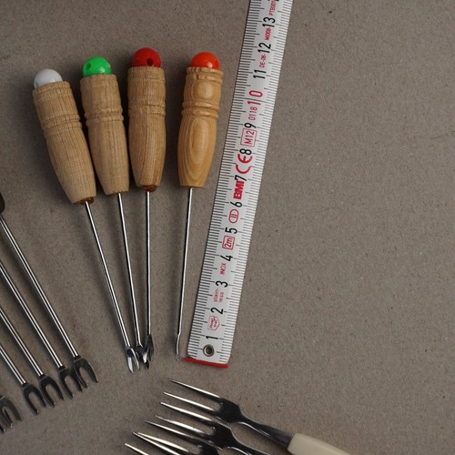 Vintage Cocktail Spieße Party-Picker Holz Jahre 31 Stk. - Bild 8 von 9