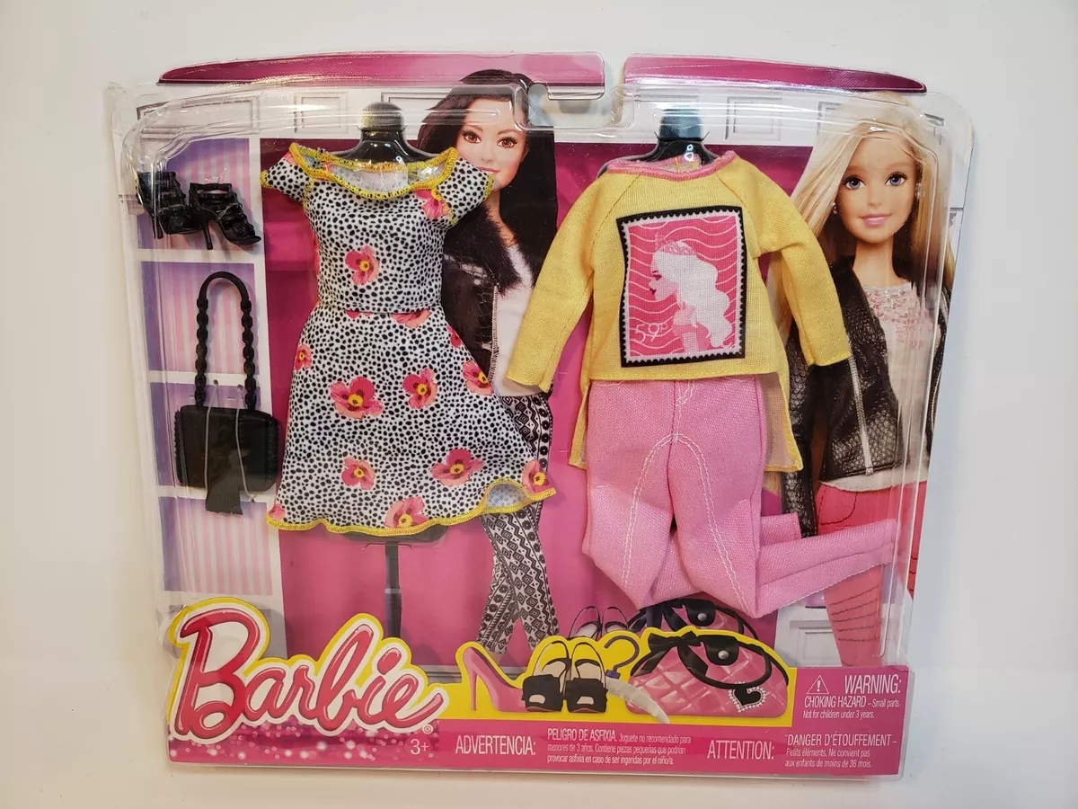 Barbie Original Mix Dolls Fashion Clothe Outfits dress elega Doll Shoes Set  Toys For Girls Children Accessories Play House Party