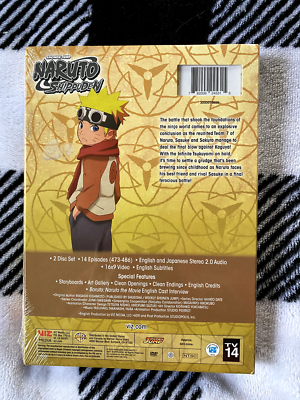 NARUTO SHIPPUDEN DVD & プレミアムCDセット Naruto: Shippuden - Box Set 37 (DVD, 2-Disc Set, 2019) NEW