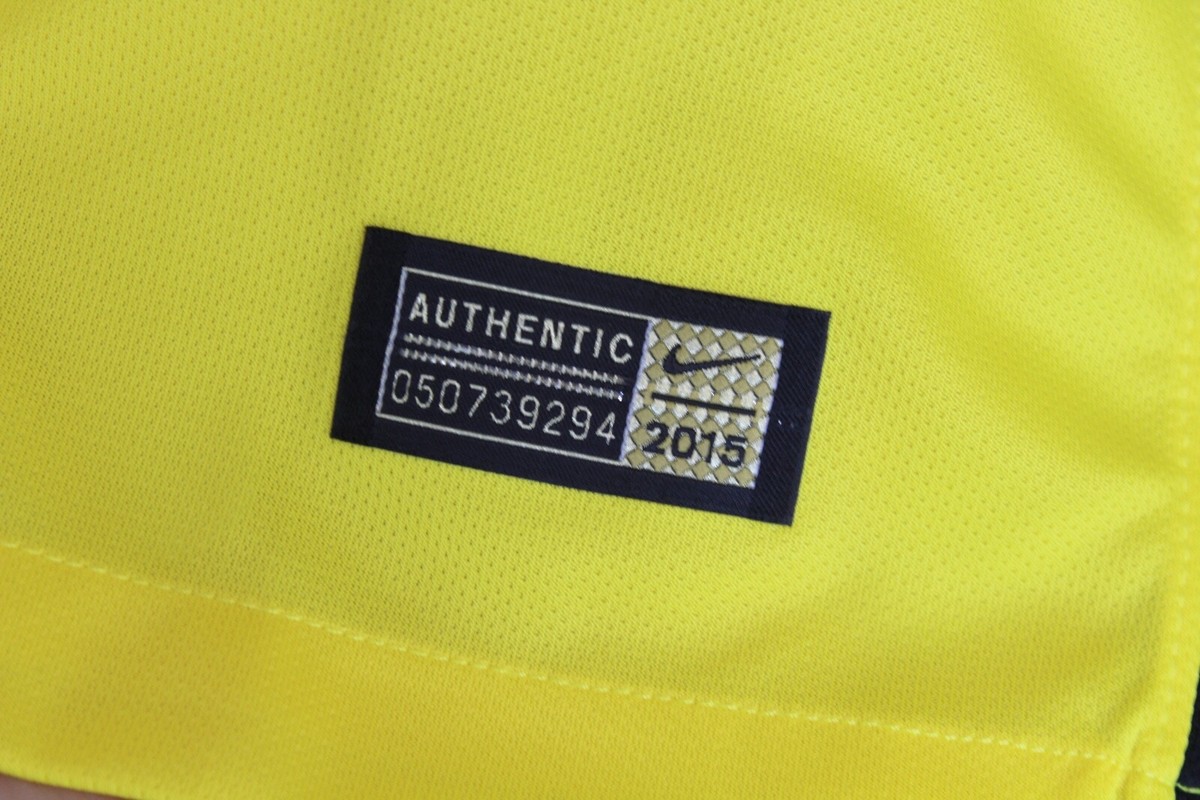 NEUF AVEC ÉTIQUETTES ATLETICO MADRID 2015 2016 MAILLOT JOUEUR
