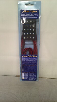 DCC Concepts DCD-MELL 24 Lampenkabel & 24 Gebäude-LEDs Spurweite OO ***NEU***