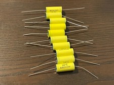 Qty 10 New .47 uf 630v Yellow Film Capacitors Guitar Tube Amp Tone 474K 0.47 uf