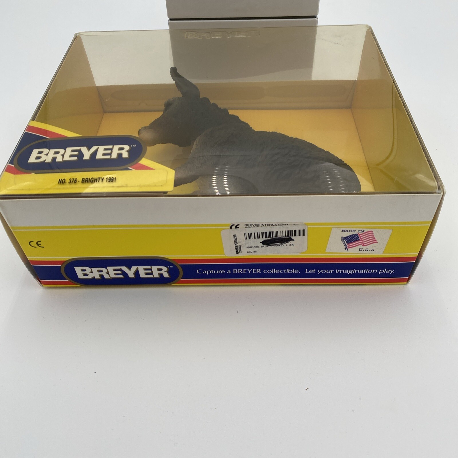 Breyer Sitting Donkey Brightly No. 376 1991 eBay