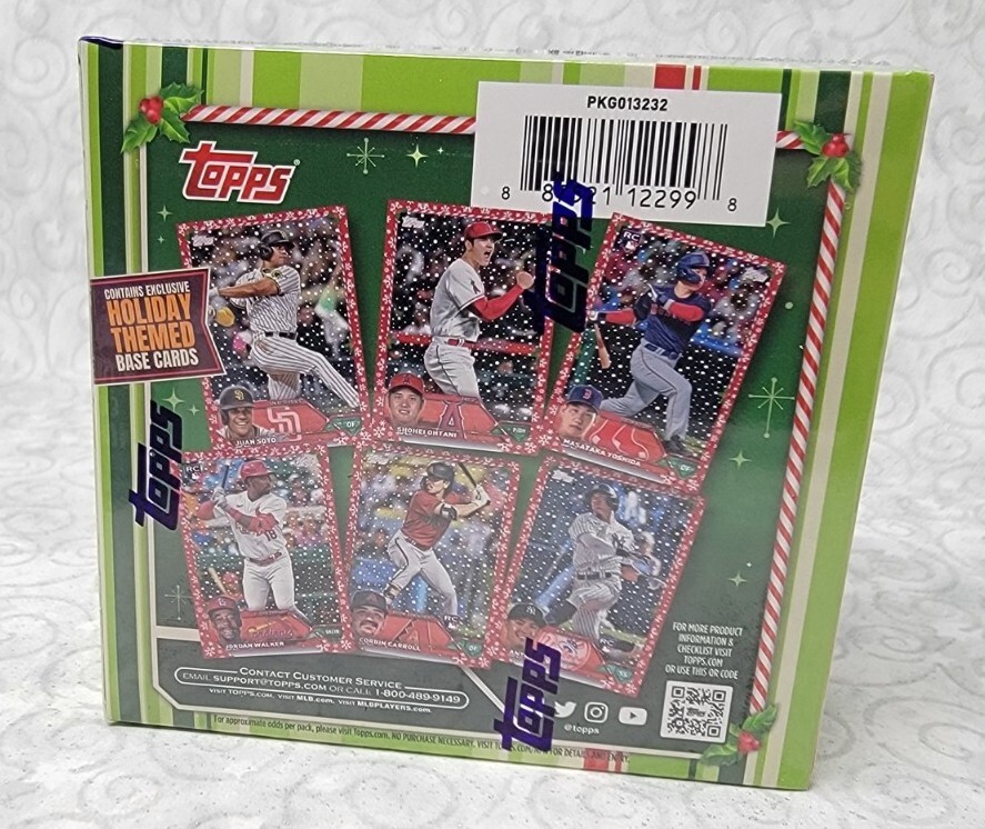 2023 Topps Holiday MLB Baseball Trading Cards Mega Box Factory Sealed