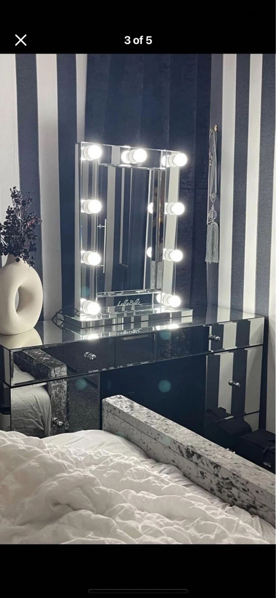 Hollywood Mirror Light Up LED Bulb Vanity Dressing Table Mirror