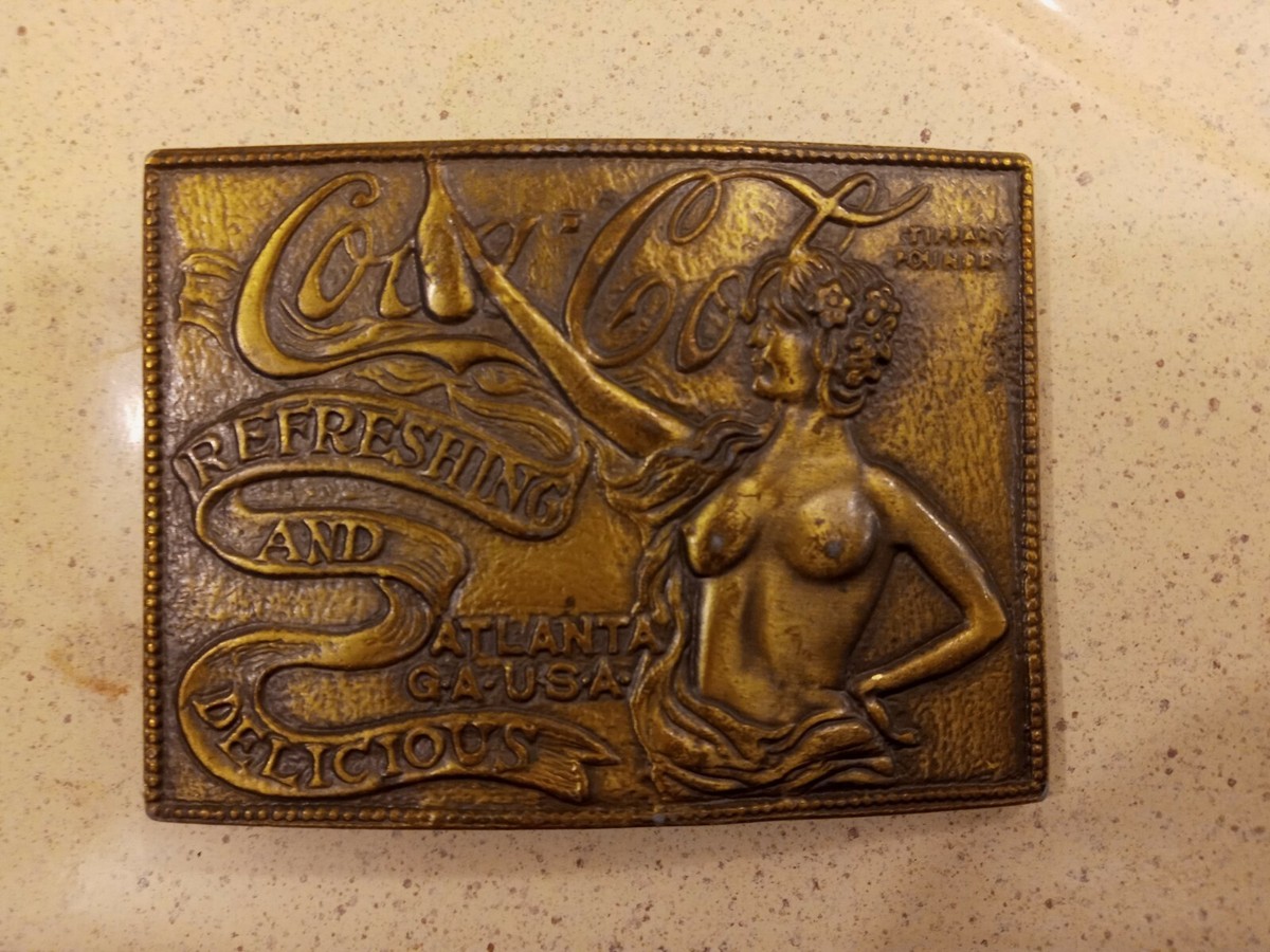 Tiffany Foundry Coca-Cola Belt Buckle | eBay
