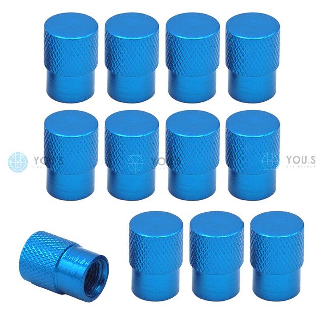 20 Piece You.S Aluminium Valve Caps Valve Cover Light Blue Blue For Tire Valves eBay