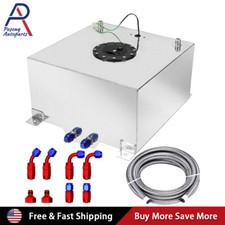 10 Gallon Fuel Cell Universal Gas Tank W Level Sender 6 An 12ft Fuel Line Kit