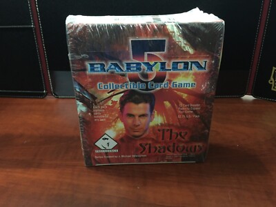 FACTORY SEALED Babylon 5 TCG The Shadows Booster Box by Precedence