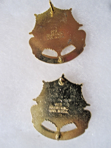 Pair of DUI's - 2nd Armored Cavalry Regiment - G23 Ira Green - Picture 4 of 6